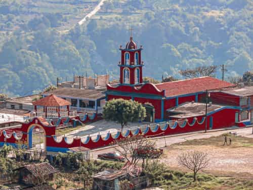 Paseo por Mexico Capilla de San Francisco Atotonilco en Acaxochitlán