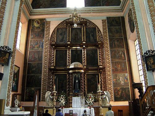 Paseo por Mexico Interior de Parroquia de San Juan Bautista en Libres