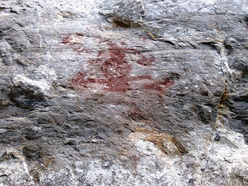 Paseo por México Pinturas rupestres en Pahuatlán