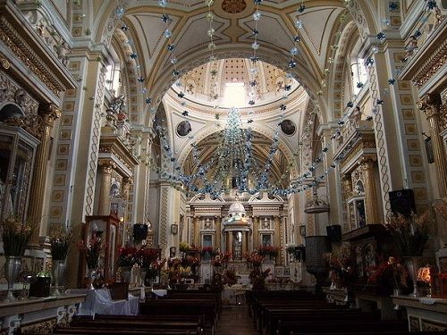 Paseo por México Interior de Iglesia de San Nicolás de los Ranchos