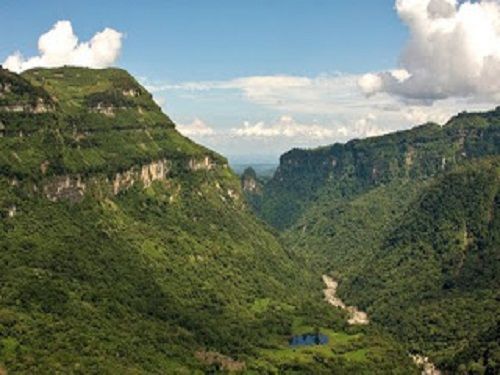 Paseo por Mexico Mirador balcón del diablo en Xochitlán de Vicente Suárez